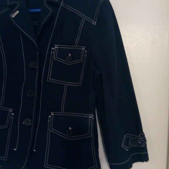 Ann Taylor Loft Denim Jacket. - Picture 6 of 8